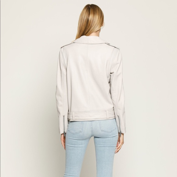 NWT WALTER BAKER Kingsley Leather Jacket - Picture 4 of 6